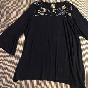 Flowy top size 1X